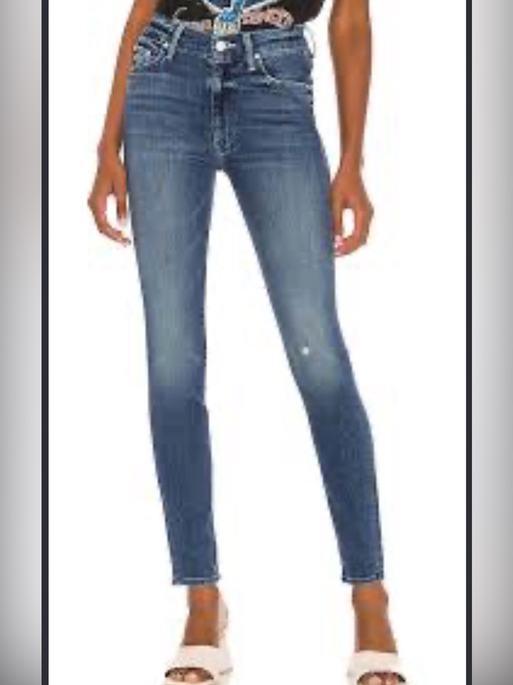 MOTHER'S High Waisted Looker in Getalongs